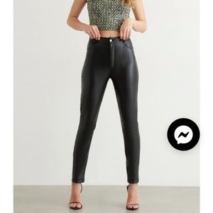 Dynamite Kate Faux Leather Skinny Pant